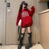 Утепленная толстовка, пуховик, детский зимний комплект, подходит для подростков, увеличенная толщина