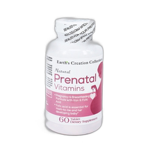 EarthsCreation Prenatal Vitamins 60 Tablets