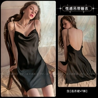 Черный сексуальный бюстгальтер-топ, пижама