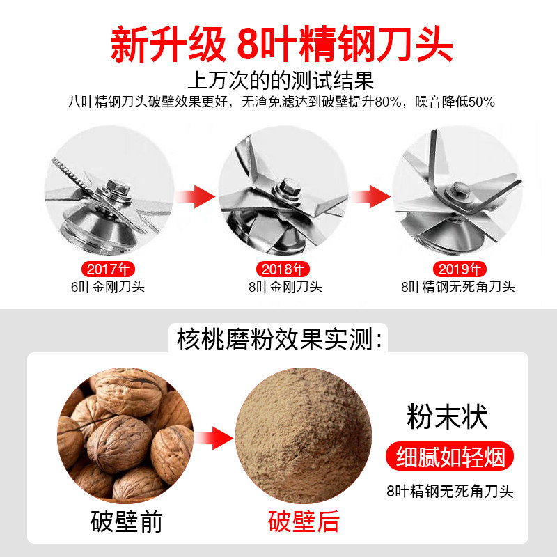 电视购物同款 艾普瑞 全自动破壁料理机 可加热 图3