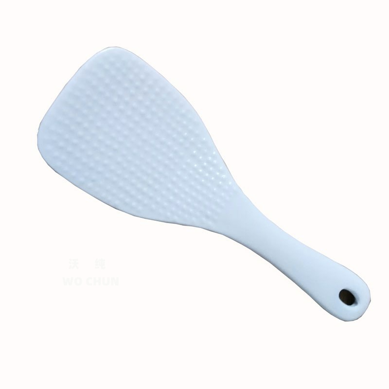 Ceramic blade rice run rice shovel electric rice cooker is special pure white rice ladle household ceramics dozen rice ladle hotel tableware easy to clean