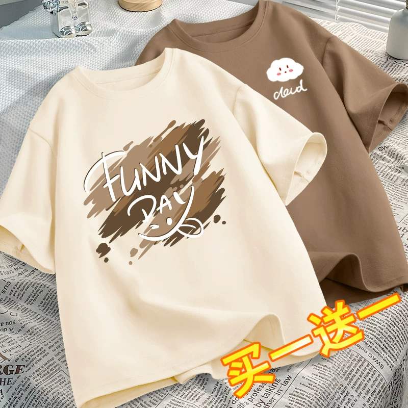 Коротко рукавная футболка, женская летняя одежда 2026 новый Dopamine wear футболка женская летняя топ дизайн нишевая одежда