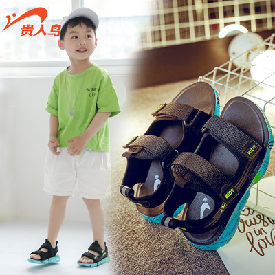【贵人鸟】时尚男女童凉鞋儿童沙滩鞋童鞋