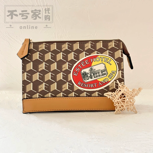 Три куски!Не теряйте коллекцию больших макияжных сумок!ПересечениеЗначение -1 -значение утечка!Морская синяя загадочная сумка для хранения