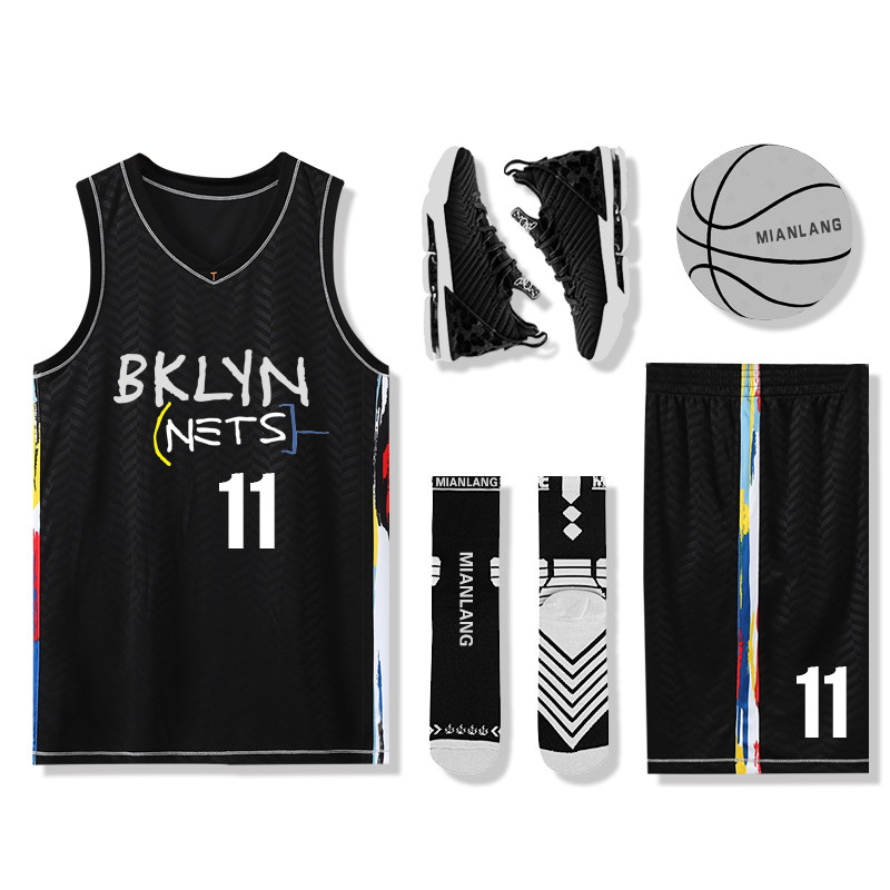 Owen jersey 11 Nets Nets City Edition Durant 7 basketball clothes suit Custom men and women's team clothes Inprint