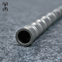 Titanium alloy flute length 91 cm pure titanium thickened and elongated bamboo flute professional playing refined 8-hole bamboo flute