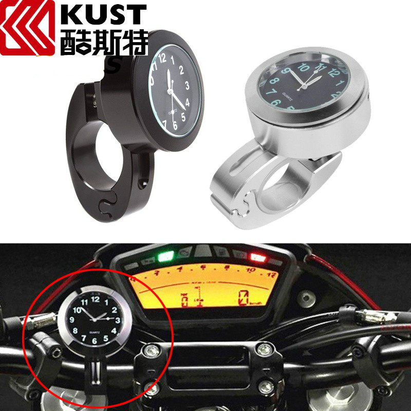 Motorcycle loaded clock watch Harley battery car schedule small sheep turtle king thermometer waterproof electric car handle gauge