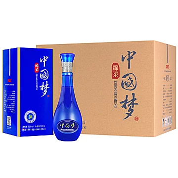 中国梦白酒52度浓香型500ml*6