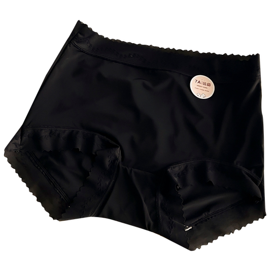 Jimin Won Ice Silk Mask Panties Mid-High Waist Seamless