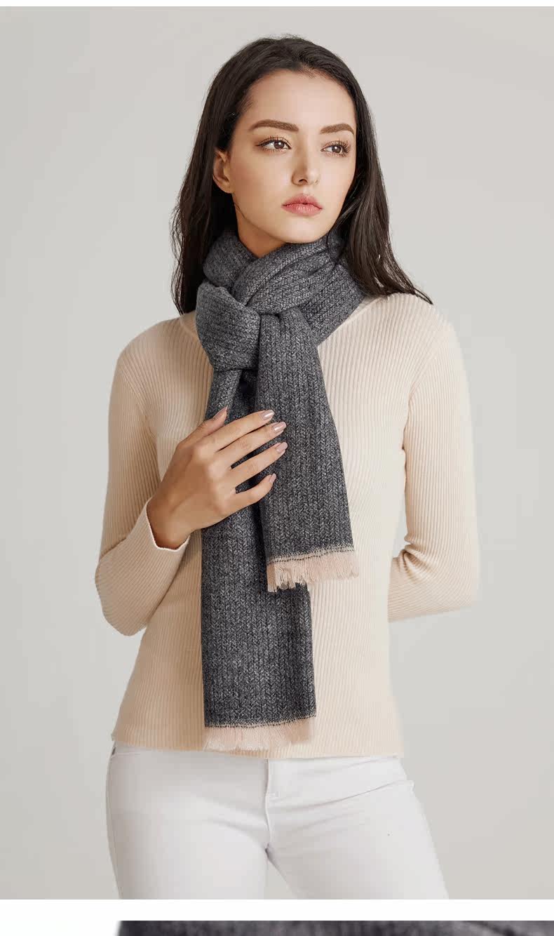 Шерстяной шарф-шорт Beard_16.jpg