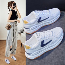 ins Han version Agan shoes women 2022 spring new breathable running sneakers 100 hitch students old daddy shoes CQ609