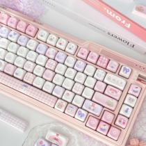 Cat and Dog Diary high-content PBT five-sided sublimation keycaps