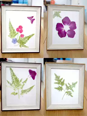 Plant extension printing material bag Knock extension dyeing leaf hammer dyeing cloth square towel DIY set thumping grass printing tool bag