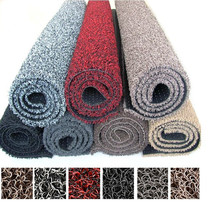 Car foot mat hot melt environmentally-friendly silk ring ground mat PVC mat doormat thickened doormat rug carpet can cut roll
