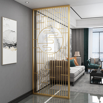 Iron Art Screen Entrance Partition Living Room Genguan Decoration Brief Modern Office Nordic Restaurant Customised Hollowed-out Wall