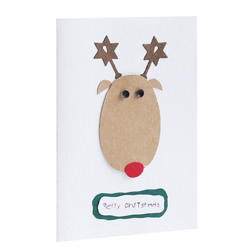 艾晴手贺 Рождественская открытка, подарочная коробка, карточки, DIY, подарок на день рождения