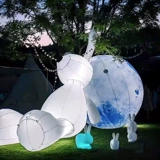 Надувная дорожная луна, кролик из ПВХ