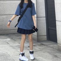 Black Plexu Skirt Woman Short Skirt Half Body Dress Spring Summer 2022 Fall Anti-Walking Light High Waist Display Slim Student A Character Jk Dress