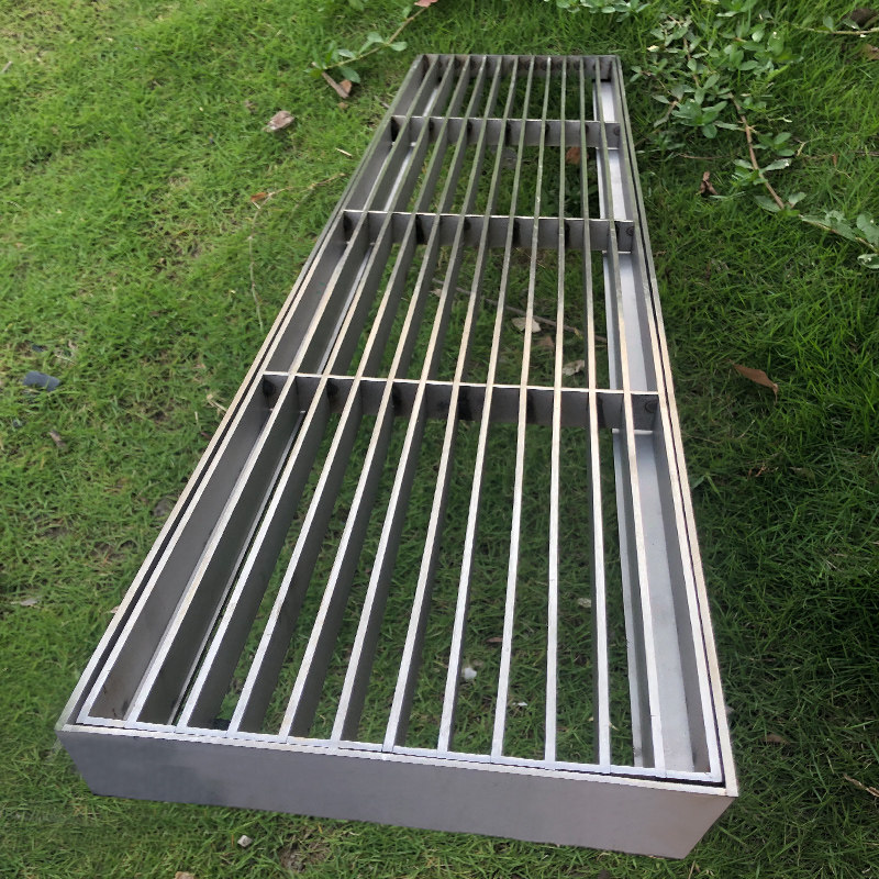 Guannuoer 304 stainless steel gutter cover plate grille underground garage drain ditch sewer grate courtyard