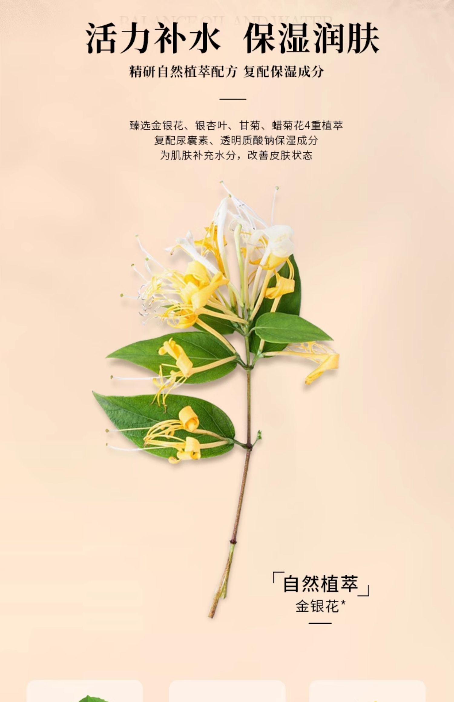 淮树金银花清颜水400ml祛痘控油修复收缩毛孔爽肤水大瓶正品