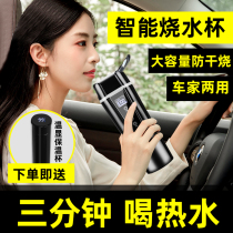Car kettle 12V electric hot water cup car heating insulation artifact 24V large truck home two universal water boiler