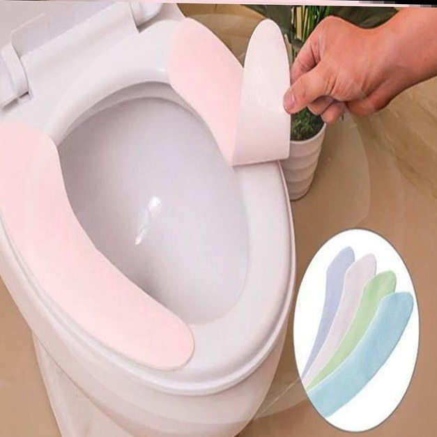  Anti-fouling Easy Breathable Makeup Room Adhesive Toilet Cushion Hotel Cushions Sitting Defecable Household Washable Thinner
