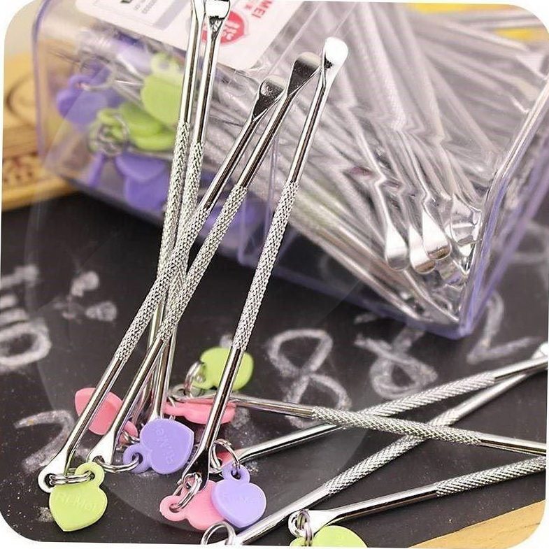 Adult ear poop home Ears Stainless Buttoners Ear Spoons Ear spoons Home Ear Spoons Ears Dig ears