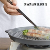 DEARYOU, импортированная из Японии Лоло Салиу, круглая форма для выпечки с гофрированным дном, керамическая форма для выпечки в духовке для барбекю, уличная форма