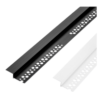 Dianjuege metal strip putty trimming strip edge sealing decorative strip edge suspended ceiling closing edge closing strip Yang Angle