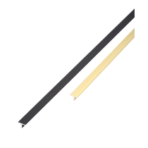 Dianjuege floor edge pressing line T-shaped aluminum alloy strip background wall decorative strip tile joint strip metal T strip