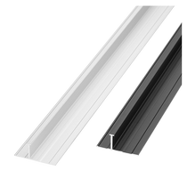 Dianjue Pavilion sun corner edge strip aluminum alloy decorative strip wall panel I-shaped edge edge strip 9cm wood veneer 12mm