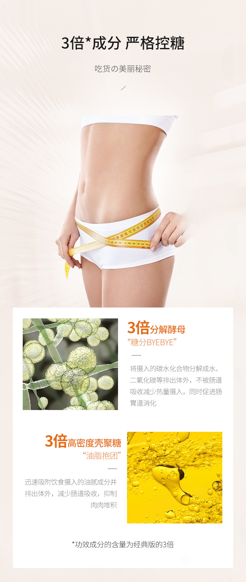 【日本直邮】陈数同款SVELTY丝蓓缇pakkun3倍糖分解酵母植物酵素56粒