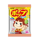 不二家 Lollipop 20 мешков Hi Candy Bulk Комплексное фруктовое молоко чай детская творческая сеть красные закуски