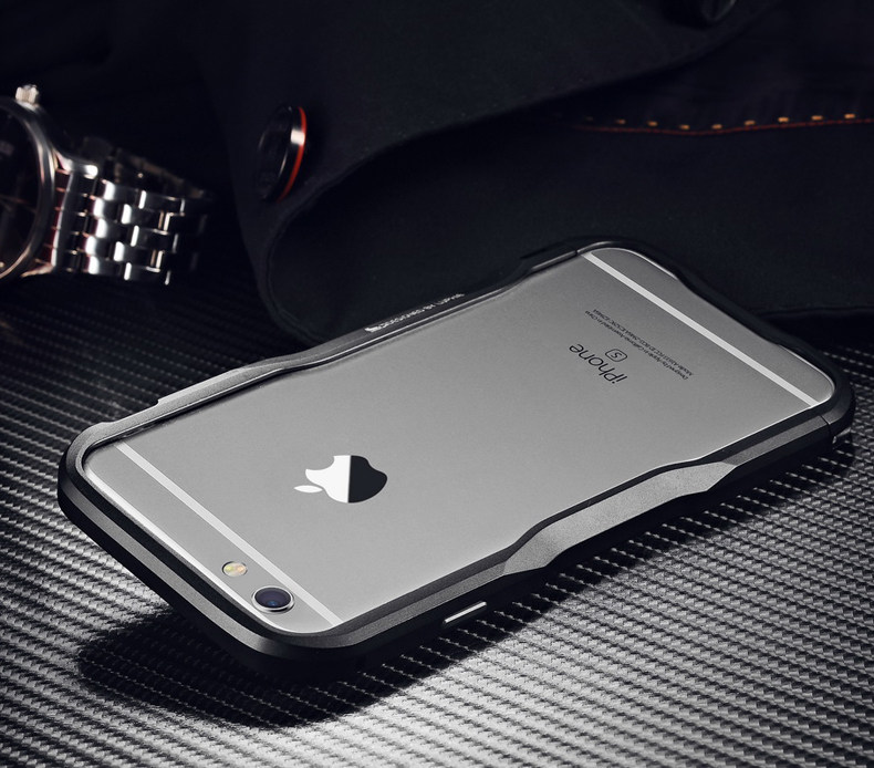 Luphie Incisive Sword Slim Light Aluminum Bumper Metal Shell Case for Apple iPhone 6S/6 & iPhone 6S Plus/6 Plus