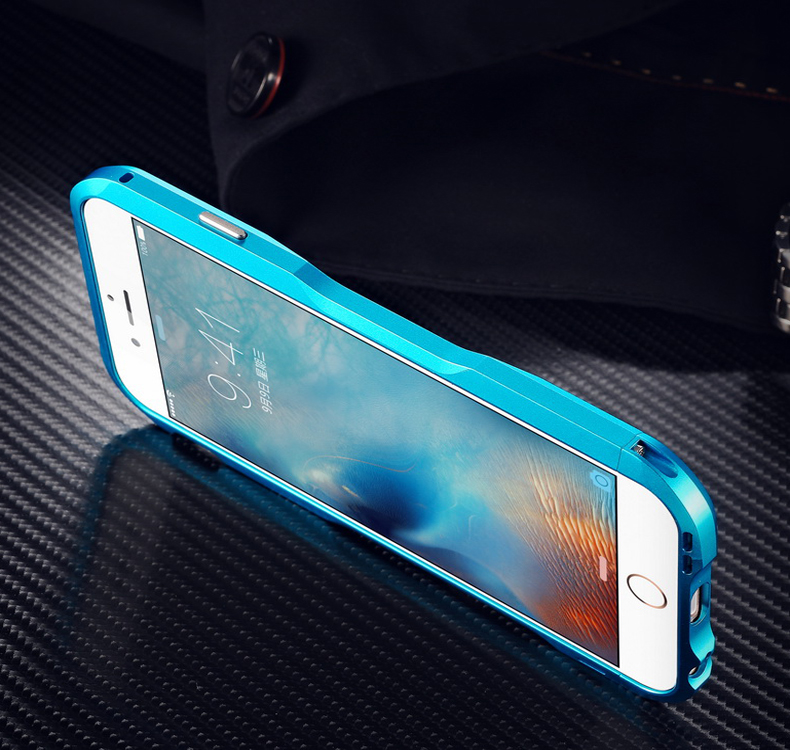 Luphie Incisive Sword Slim Light Aluminum Bumper Metal Shell Case for Apple iPhone 6S/6 & iPhone 6S Plus/6 Plus