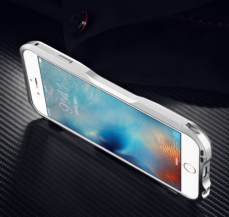 Luphie Incisive Sword Slim Light Aluminum Bumper Metal Shell Case for Apple iPhone 6S/6 & iPhone 6S Plus/6 Plus