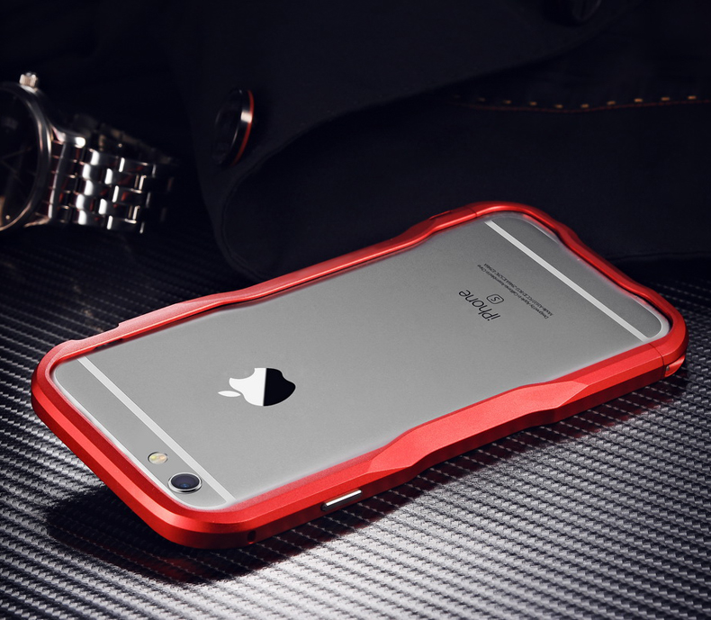 Luphie Incisive Sword Slim Light Aluminum Bumper Metal Shell Case for Apple iPhone 6S/6 & iPhone 6S Plus/6 Plus