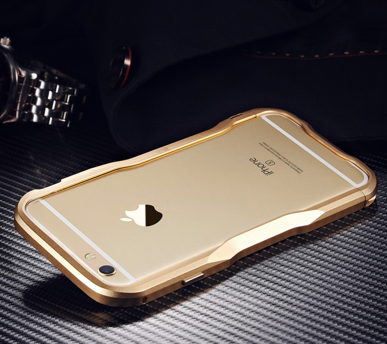 Luphie Incisive Sword Slim Light Aluminum Bumper Metal Shell Case for Apple iPhone 6S/6 & iPhone 6S Plus/6 Plus