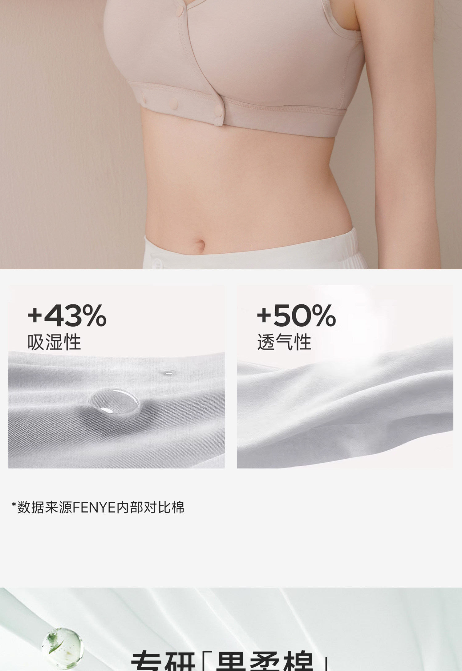 【C-G大码大胸】哺乳内衣大罩杯防下垂产后喂奶专用夏季薄款胸罩 — 18