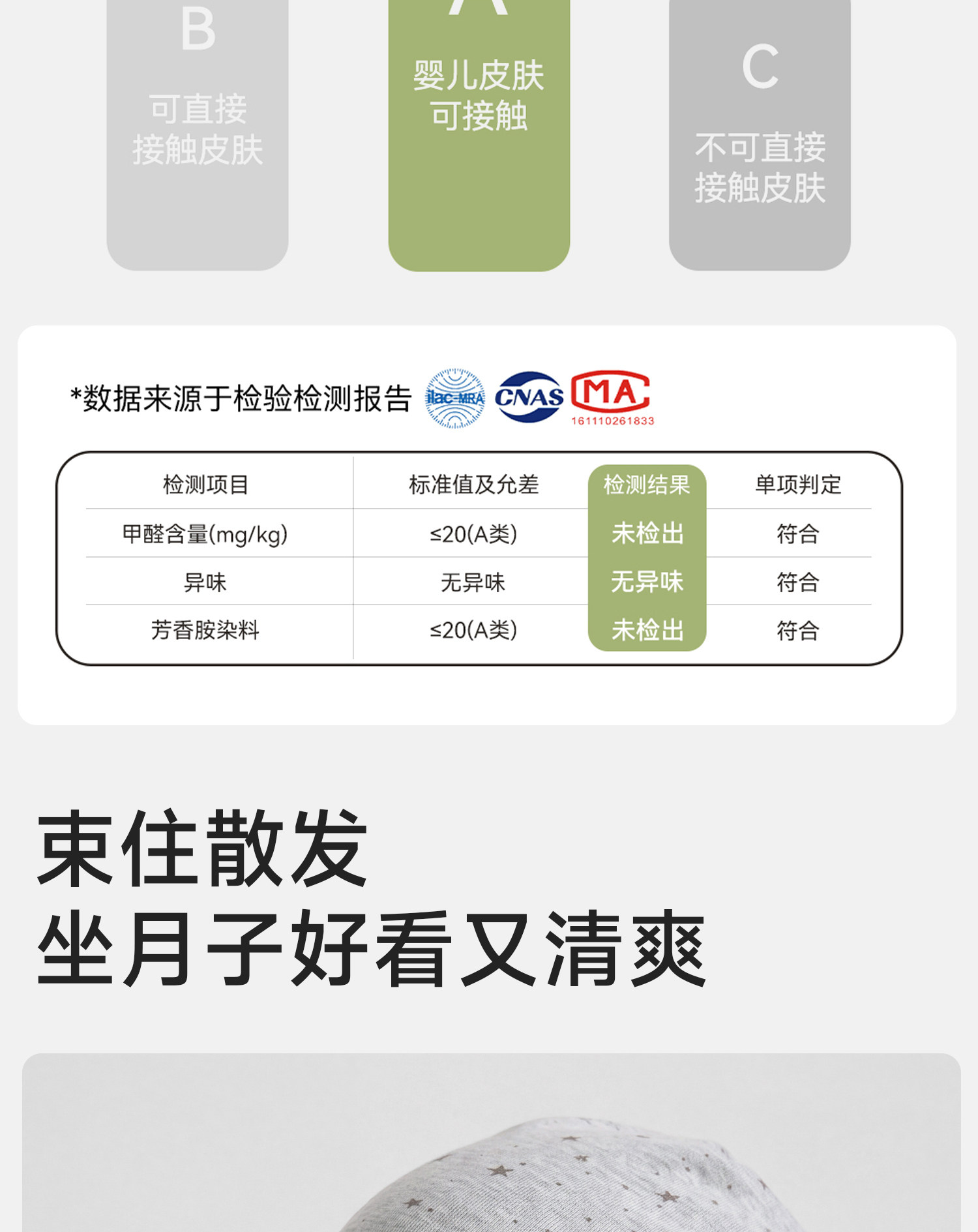 月子帽产后纯棉秋冬卡通木耳边产妇帽子吸湿透气护头睡帽大头围 — 14