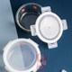 Food grade fresh-keeping lid glass ກ່ອງອາຫານທ່ຽງ lid round square rectangular sealed bowl lid lid accessories lock available