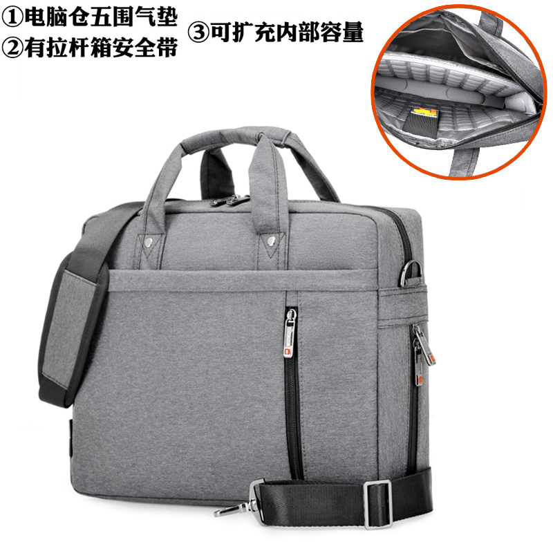 Computer Bag 18inch Alienware M18 M17 Handbag 18Area-51 Laptop M16 Shockproof 17.3inch Business X16 Office 16inch Large Capacity X18 Shoulder Bag for Men