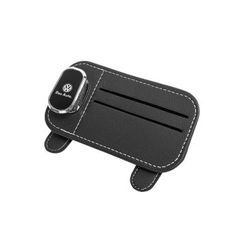 Car glasses clip cute sun visor storage box