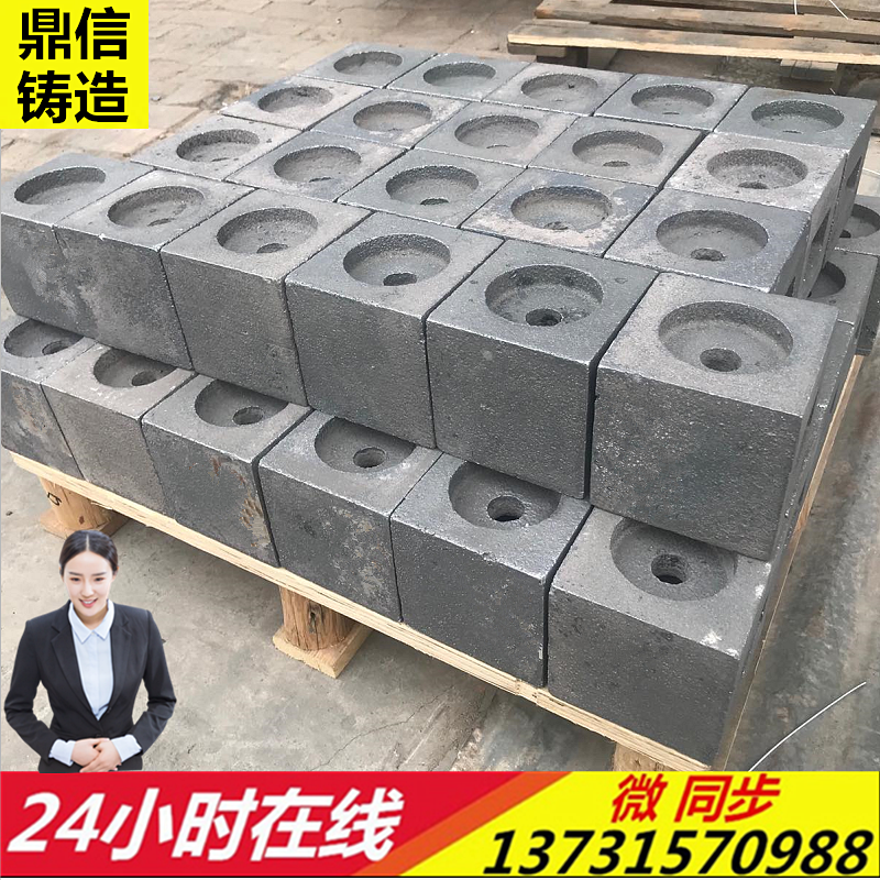 Abrasion-resistant sand machine hammer high chrome bimetal composite gold dump hammer shredders with sand machine high manganese steel Quadrilateral hammer