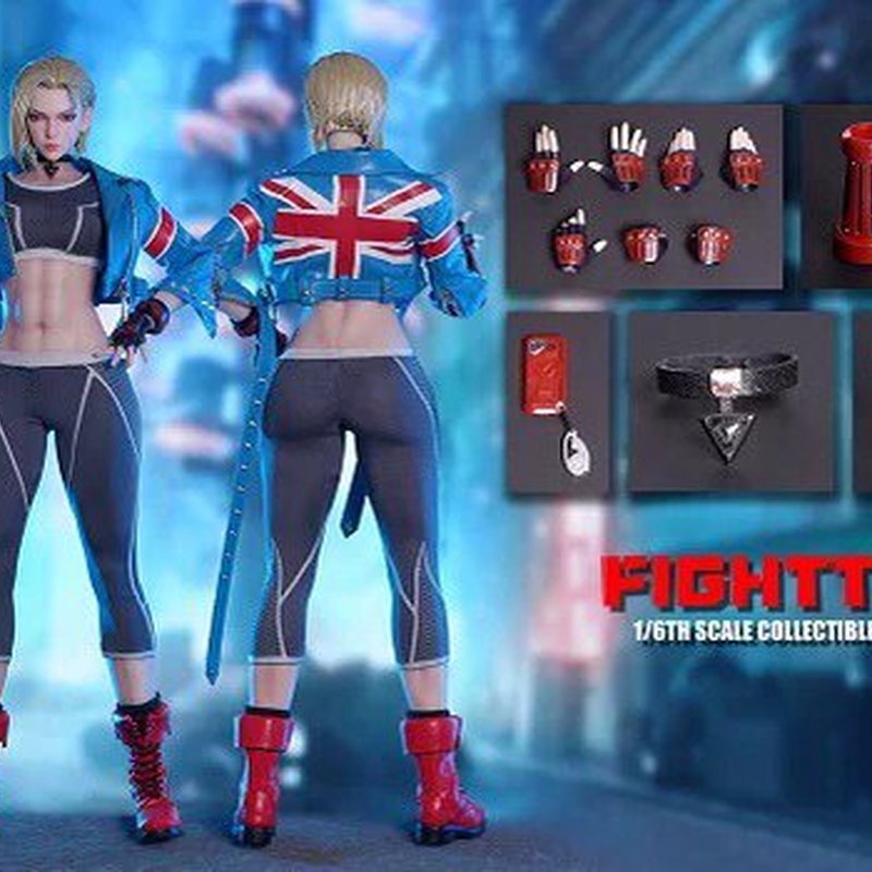 In Stock (Same Day Shipping) Playtoy 1/6 Fighting Female Warrior P027 6Th Generation Jaimi Action Figure
