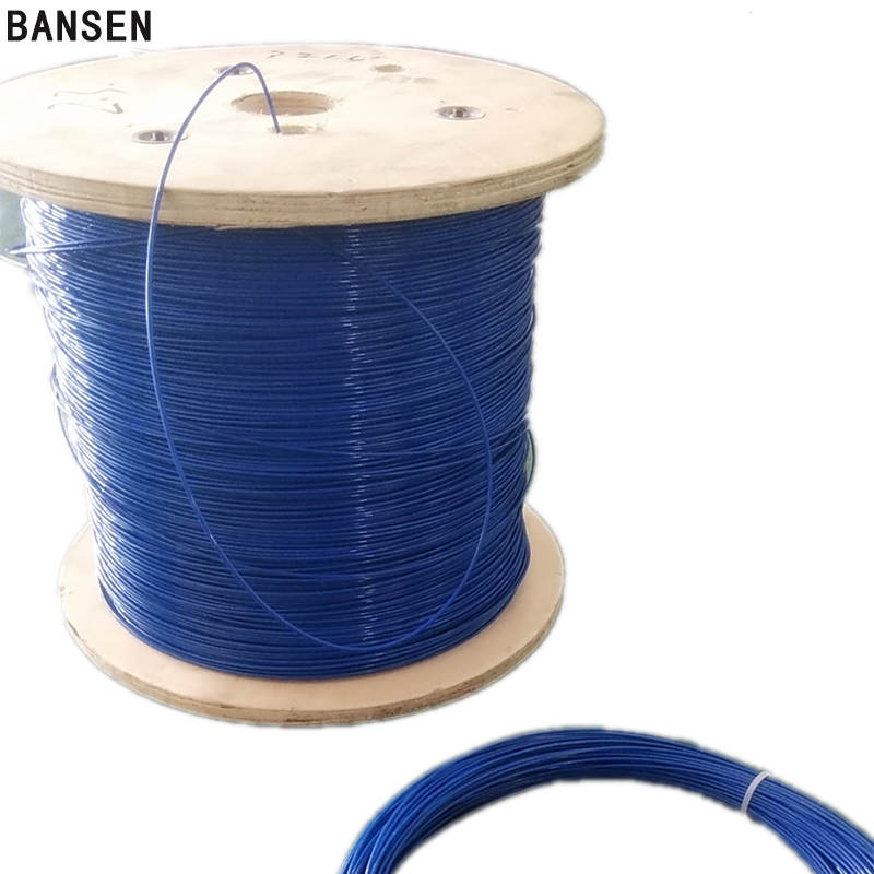 PVC needle steel buckle special steel wire pin Blue leather steel wire Stainless steel plastic coated steel wire price per meter