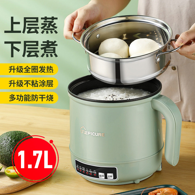 110V export small household appliances portable multi-function electric hot pot mini dormitory foreign student pot traveling abroad electric hot pot
