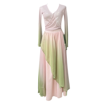 Ancient Qihuang Classical Dance Costumes for Women in Gauze Gradient Elegant Immortal Qi Practice Clothes Chinese Dance Repertoire Performance Costumes Set