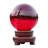 Красный хрустальный шар Hong Yunqiu Янтарный Нафу входная стойка стеклянный шар новоселье обсидиановый шар украшение для учебы