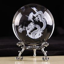 Popular birthday gifts for classmates Creative friendship gifts Carved crystal ball ornaments Dandelion Zodiac ball